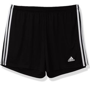 Adidas Size L Black and White Climalite Shorts